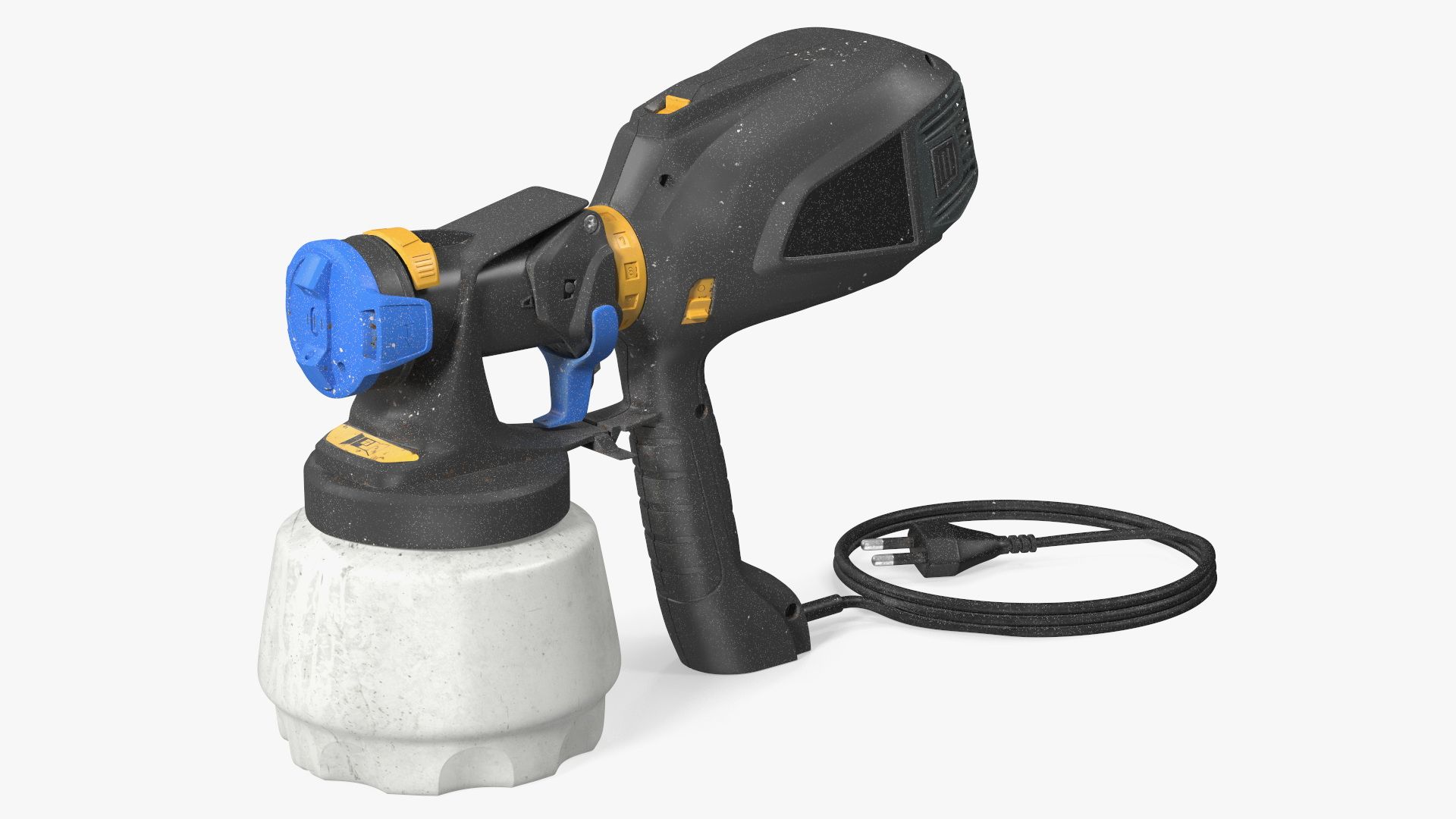 Portable Paint Sprayer royalty-free 3d model - Preview no. 2