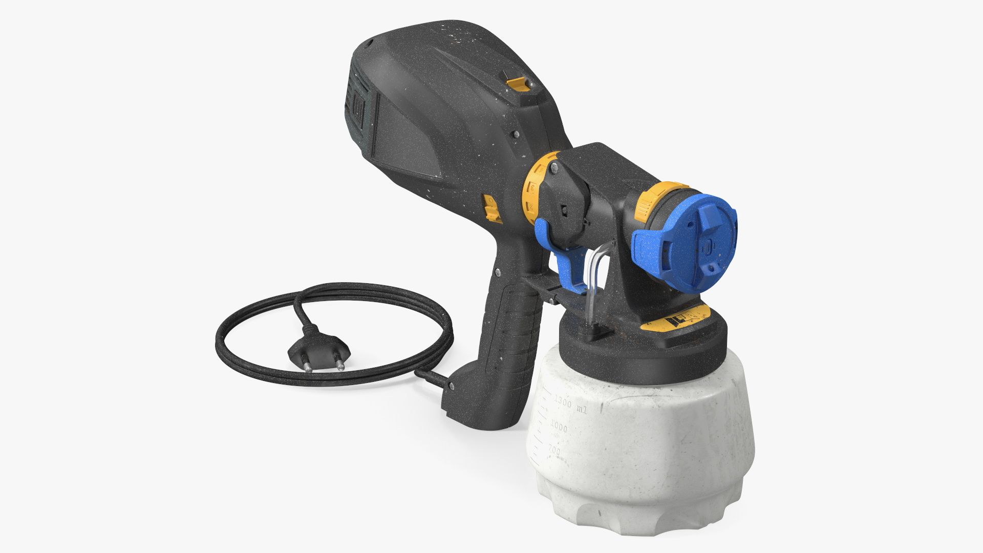 Portable Paint Sprayer royalty-free 3d model - Preview no. 11