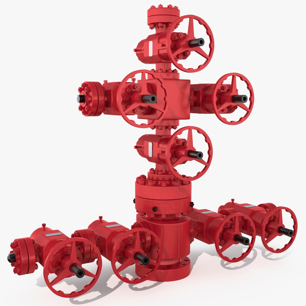 Oil Gas Wellhead 3d model