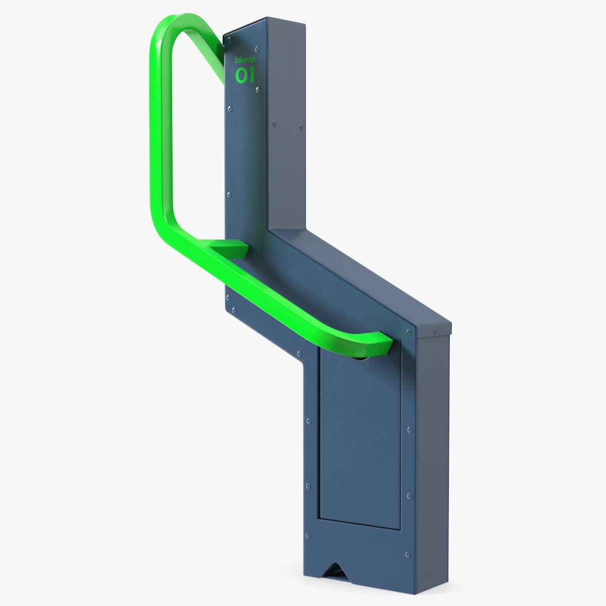 Estacionamento inteligente para bicicletas 3d model