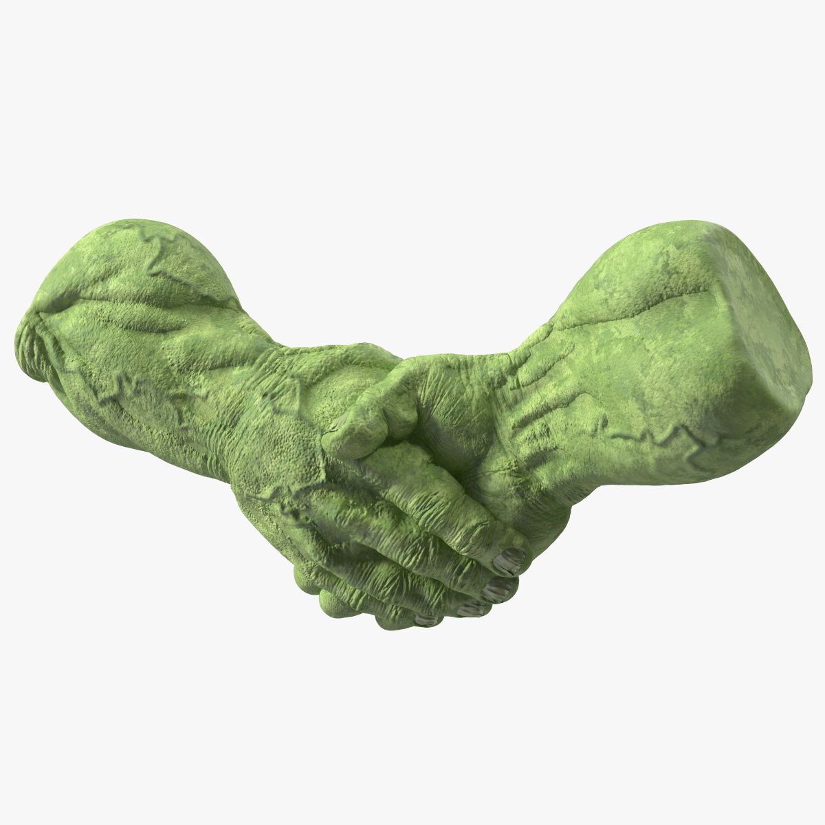 Handshake Hulk Hands 3d model