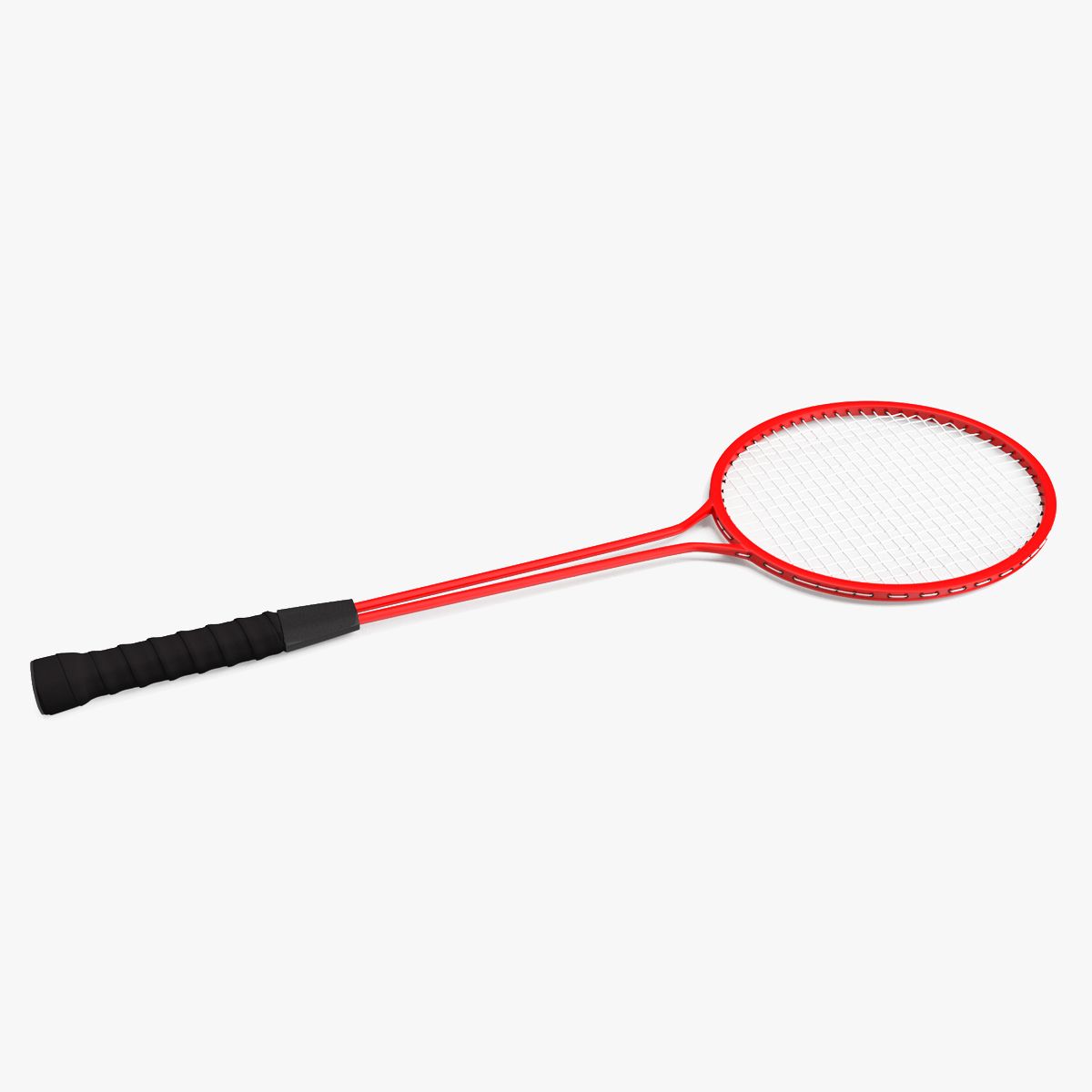 Badminton racket 3d model