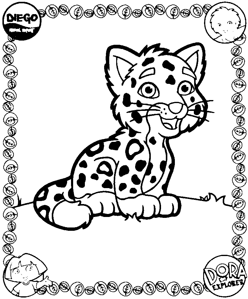 jaguars coloring pages free