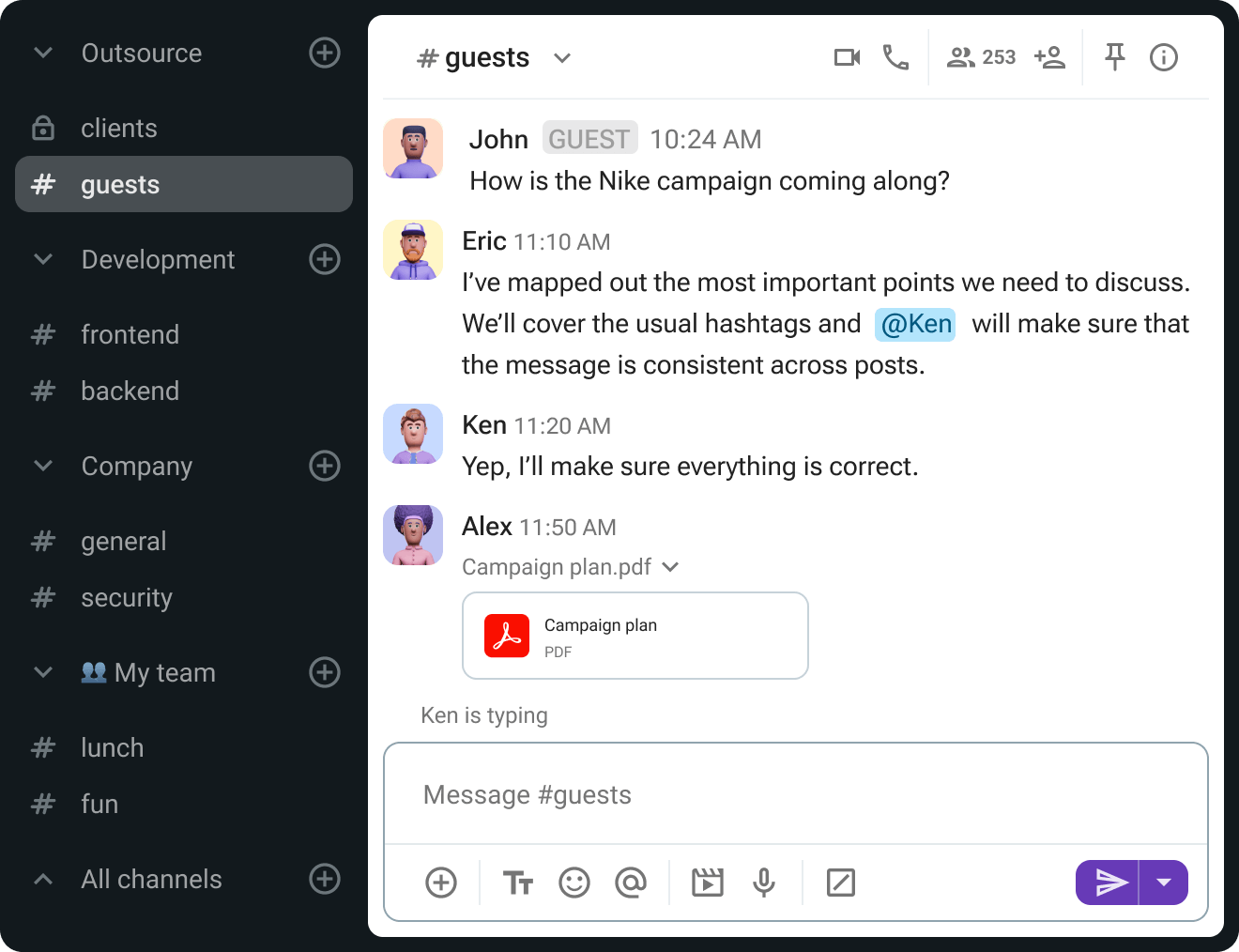 The channel made just for guests