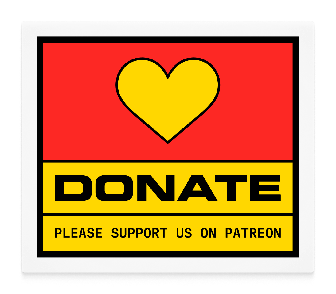 donate sticker