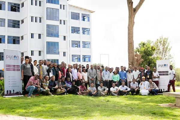 PyCon Tanzania 2021 group photo