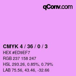 Código de color: CMYK 4 / 36 / 0 / 3 | qconv.com