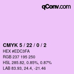 Color code: CMYK 5 / 22 / 0 / 2 | qconv.com