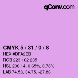 Color code: CMYK 5 / 31 / 0 / 8 | qconv.com