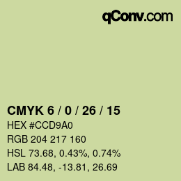 Color code: CMYK 6 / 0 / 26 / 15 | qconv.com