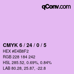 Color code: CMYK 6 / 24 / 0 / 5 | qconv.com