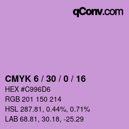 Color code: CMYK 6 / 30 / 0 / 16 | qconv.com