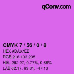 Color code: CMYK 7 / 56 / 0 / 8 | qconv.com