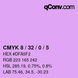 Código de color: CMYK 8 / 32 / 0 / 5 | qconv.com