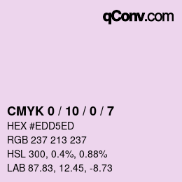 Código de color: CMYK 0 / 10 / 0 / 7 | qconv.com