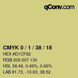 Color code: CMYK 0 / 1 / 38 / 18 | qconv.com