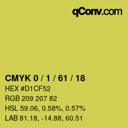 Color code: CMYK 0 / 1 / 61 / 18 | qconv.com