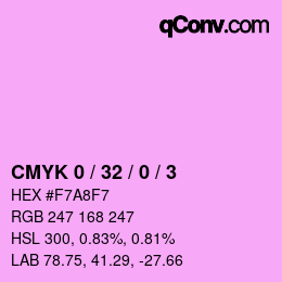 カラーコード: CMYK 0 / 32 / 0 / 3 | qconv.com