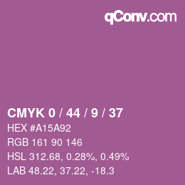 Color code: CMYK 0 / 44 / 9 / 37 | qconv.com