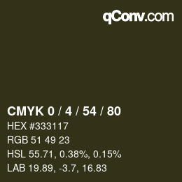 Color code: CMYK 0 / 4 / 54 / 80 | qconv.com