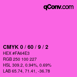 Código de color: CMYK 0 / 60 / 9 / 2 | qconv.com