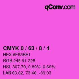 Código de color: CMYK 0 / 63 / 8 / 4 | qconv.com