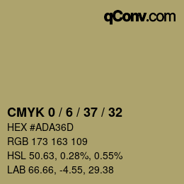 Color code: CMYK 0 / 6 / 37 / 32 | qconv.com