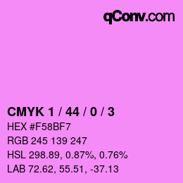 Código de color: CMYK 1 / 44 / 0 / 3 | qconv.com