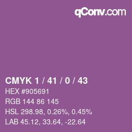 Código de color: CMYK 1 / 41 / 0 / 43 | qconv.com