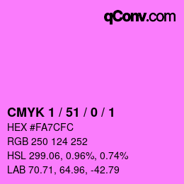 Code couleur: CMYK 1 / 51 / 0 / 1 | qconv.com