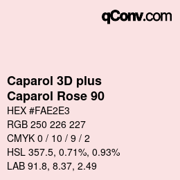 Farbcode: Caparol 3D plus - Caparol Rose 90 | qconv.com