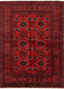 Firebrick Khal Mohammadi 5' 5 x 7' 5 - SKU 74068