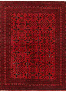 Firebrick Khal Mohammadi 9' 8 x 12' 6 - SKU 74083