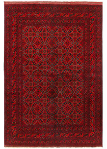 Firebrick Khal Mohammadi 6' 7 x 9' 6 - SKU 74096