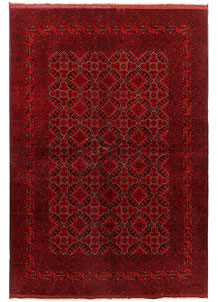 Firebrick Khal Mohammadi 6' 8 x 9' 7 - SKU 74097