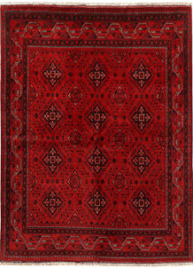 Firebrick Khal Mohammadi 5' 6 x 7' 3 - SKU 74017