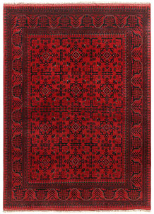 Firebrick Khal Mohammadi 5' 7 x 7' 9 - SKU 74101