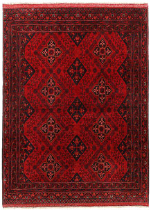 Firebrick Khal Mohammadi 4' 11 x 6' 4 - SKU 74109