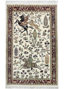 Ivory Hunting 2' 7 x 4' 4 - SKU 74250