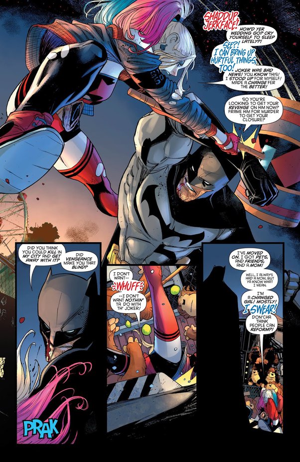 What do Batman and Harley Quinn think of each other? - Quora