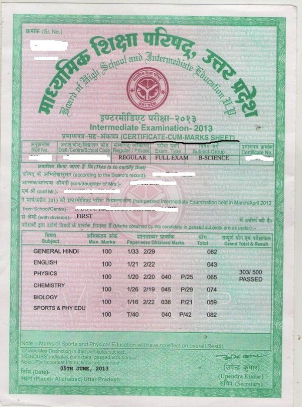 What Is Certificate Number In Graduation Marksheet Of Delhi University ...