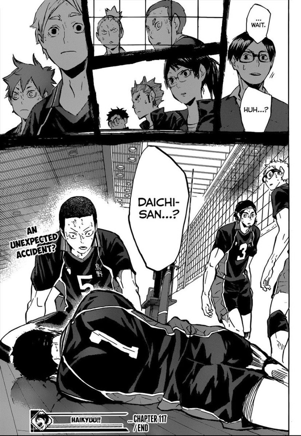 Featured image of post Daichi Haikyuu Death Scene After daichi is injured ennoshita takes over as captain and reminisces on how he had previously gave up on volleyball