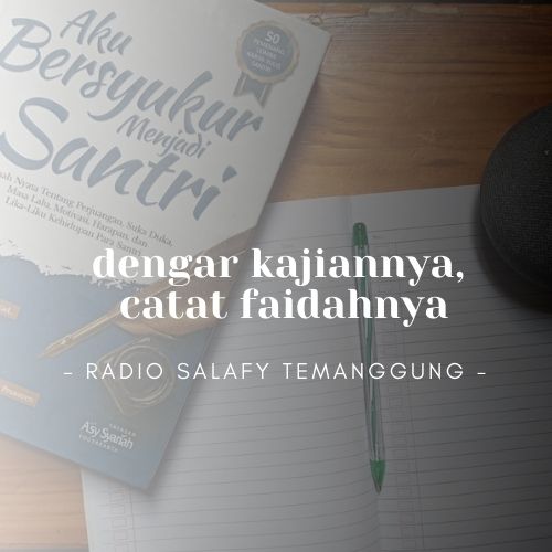 meja speaker buku radio salafy