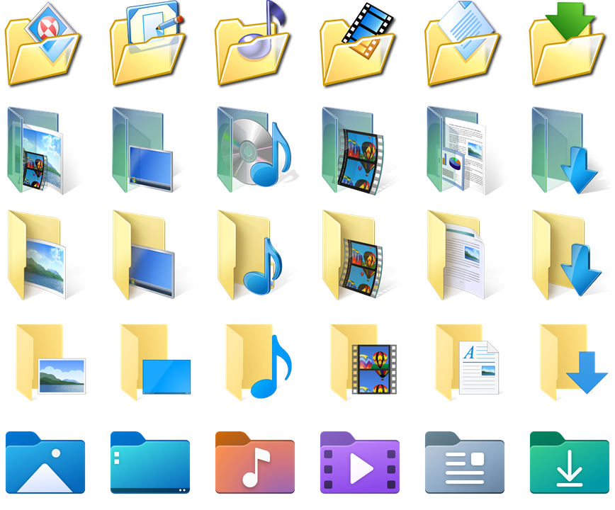 Windows Xp Folder Icon Png