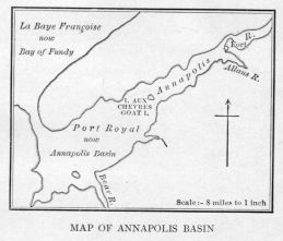 MAP OF ANNAPOLIS BASIN