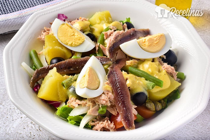 Receta de ensalada NIçoise