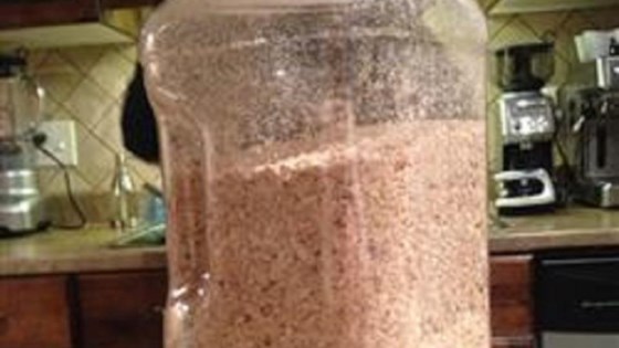 healthy cereal jar