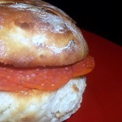 pepperoni-filled bread