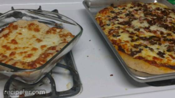 Sicilian Pizza Crust