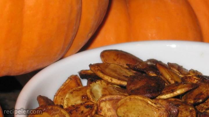 spiced pumpkin seeds